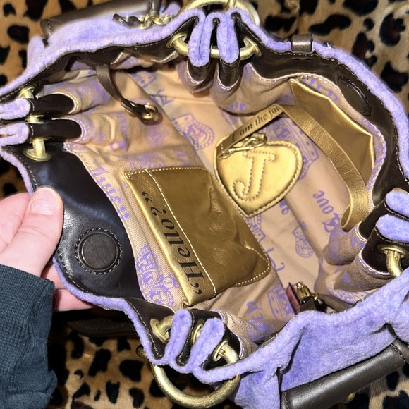 Purple Juicy Couture Royalty Y2K Vintage Bag - Picture 4 of 4